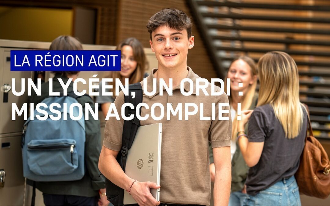 Rentrée 2024 : Nouvel arrivant au lycée, je peux demander un ordinateur portable !